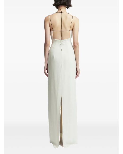 16Arlington White Hebe Abendkleid