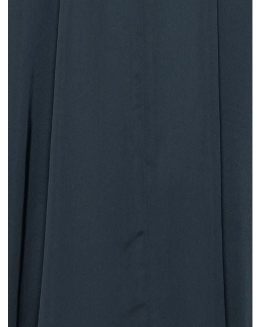 ROTATE BIRGER CHRISTENSEN Blue Bow Blouse