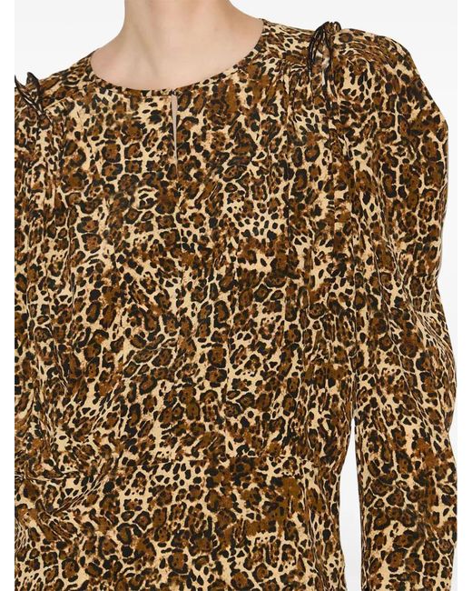 Isabel Marant Brown Zarga Blouse