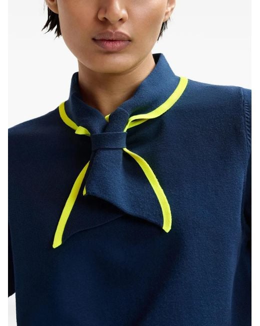 Essentiel Antwerp Blue Jonda Short-Sleeve Top