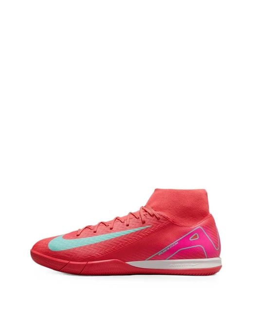 Nike Pink Mercurial Superfly 10 Academy Football Sneakers for men