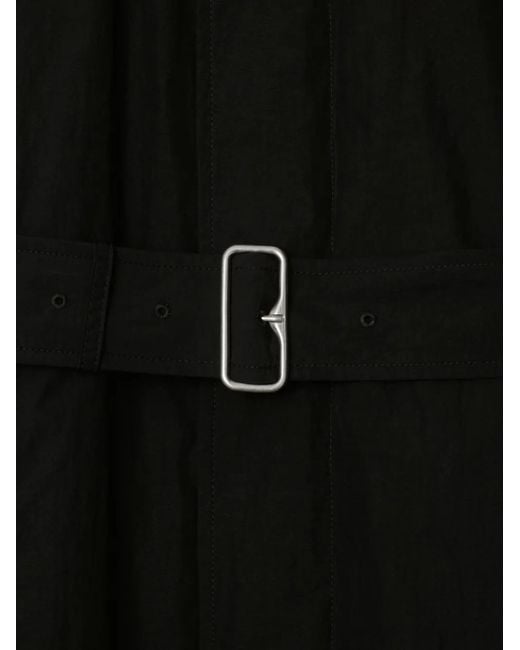 Burberry Black Wattierter Mantel