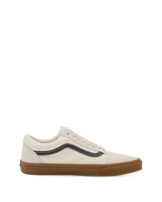 Vans White Old Skool Sneakers for men