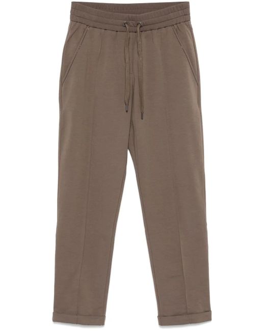 Brunello Cucinelli シームディテール パンツ Gray