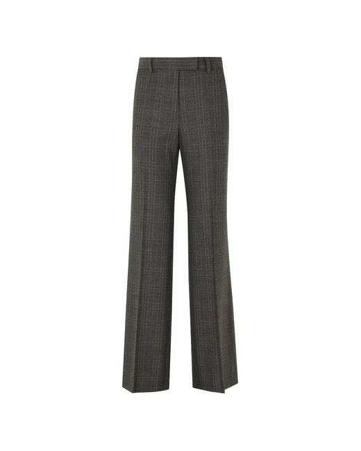 Seventy Gray Prince Of Wales Check Trousers
