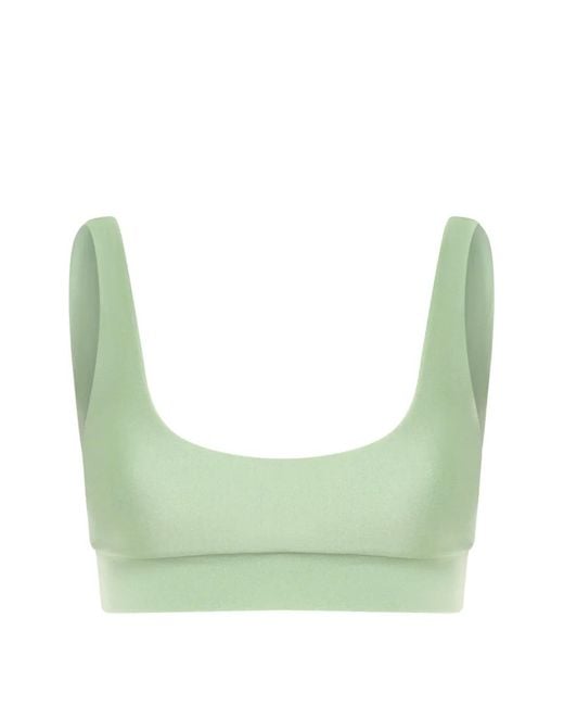 FAE SWIM Green Maven Bikini Top