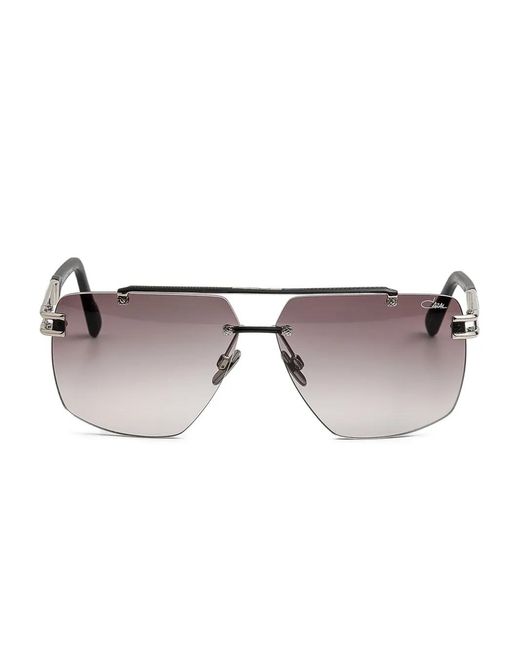 Cazal Black Geometric-Frame Gradient Sunglasses for men