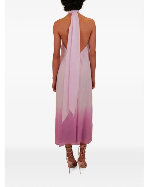 Azeeza Pink Meera Midi Dress