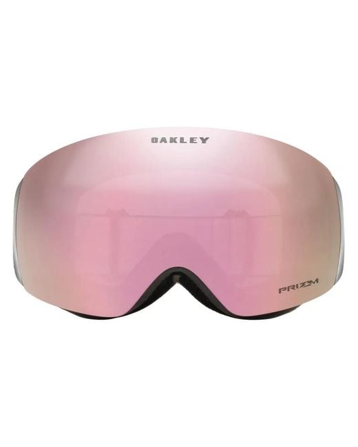 Oakley Pink Flight Deck Snow Goggles