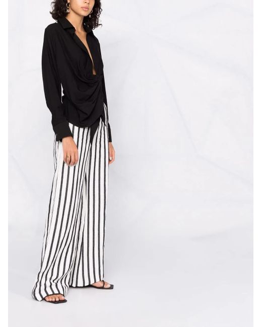 Jacquemus Black La Chemise Bahia