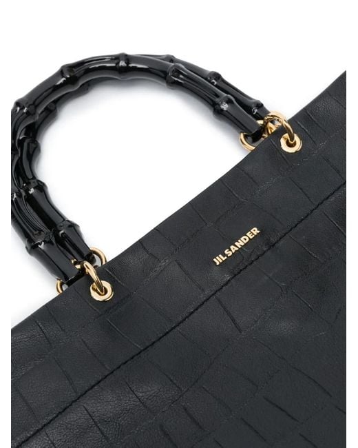 Jil Sander Black Tote Bag