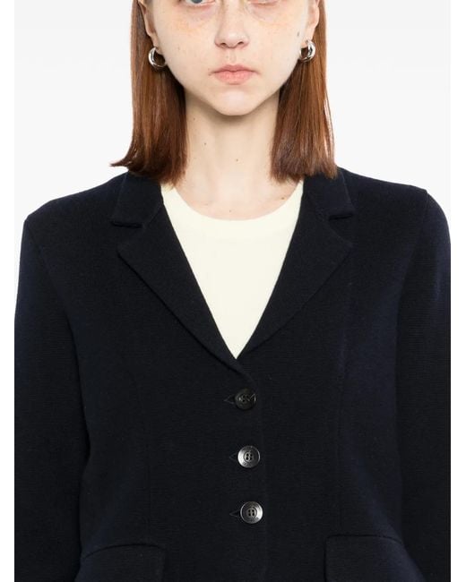 N.Peal Cashmere Black Utility Blazer