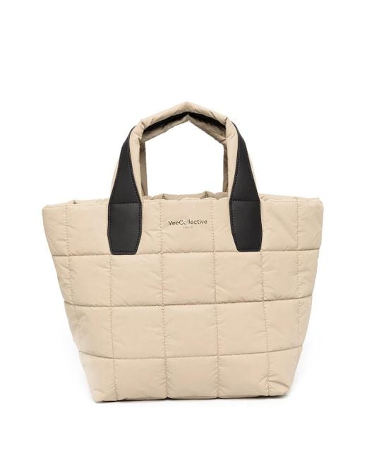 VEE COLLECTIVE Natural Small Porter Tote Bag