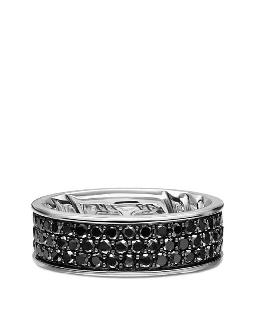 David Yurman Gray Streamline Band Ring for men