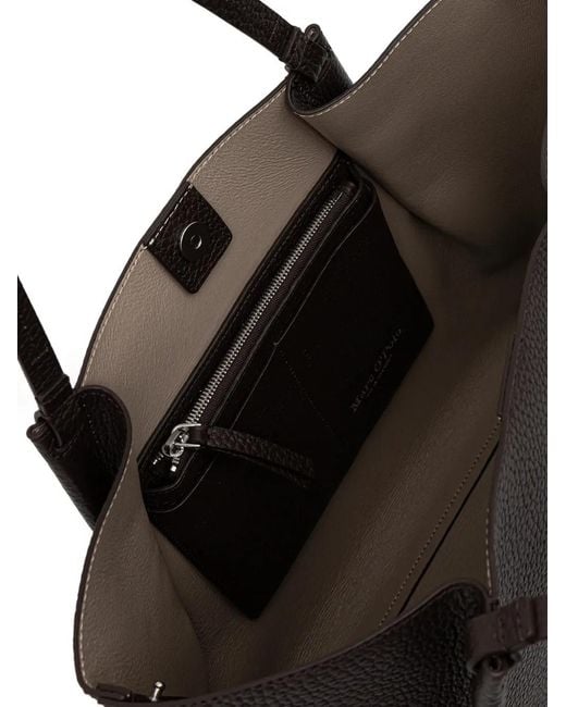 Marc O' Polo Black Medium logo-detail tote bag