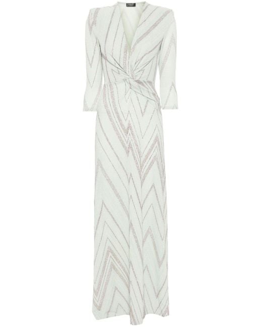 Liu Jo White Crystal Detail Dress