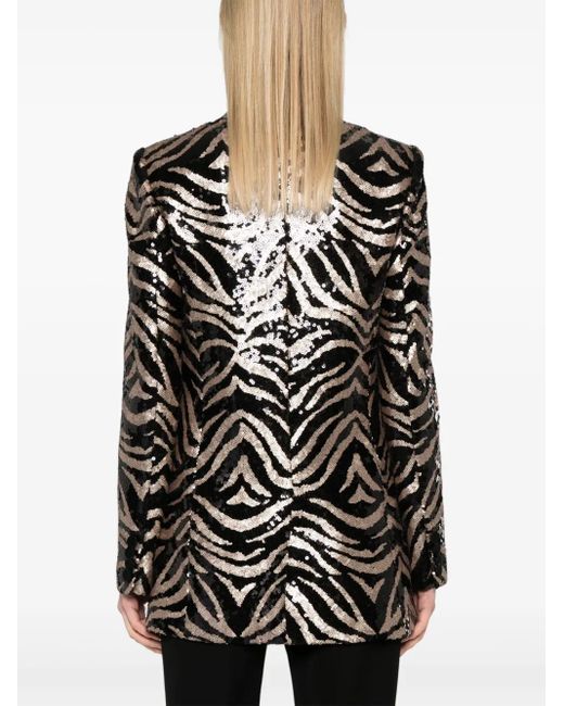 Blazer Karl Studio À Sequins Karl Lagerfeld en coloris Black