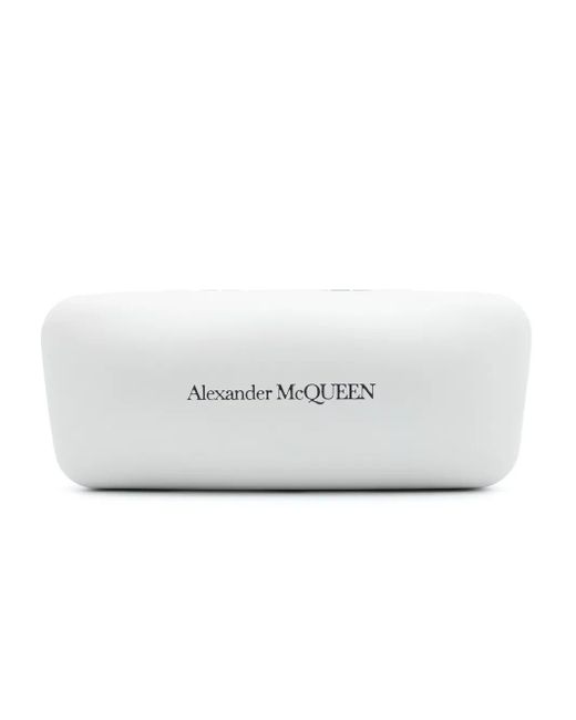 McQueen Gray Am0442S Cat-Eye Sunglasses