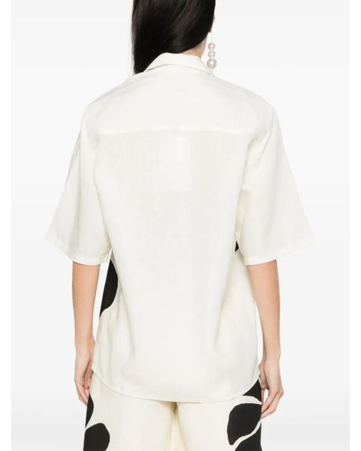 Cala De La Cruz White Sydney Shirt