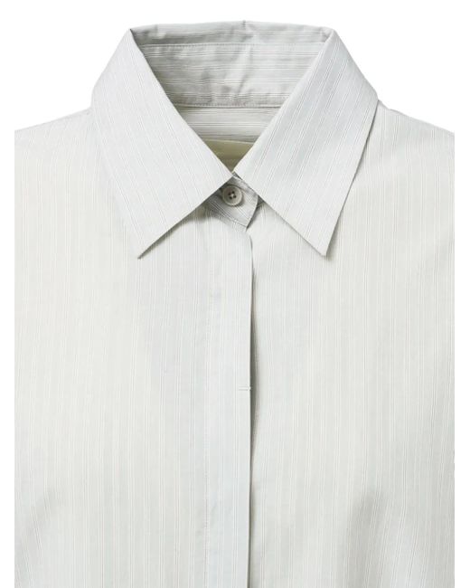 Amomento White Oversized Shirt