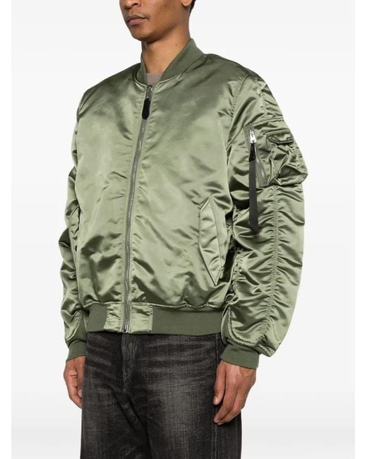 Alpha Industries Green Bomber Jacket for men