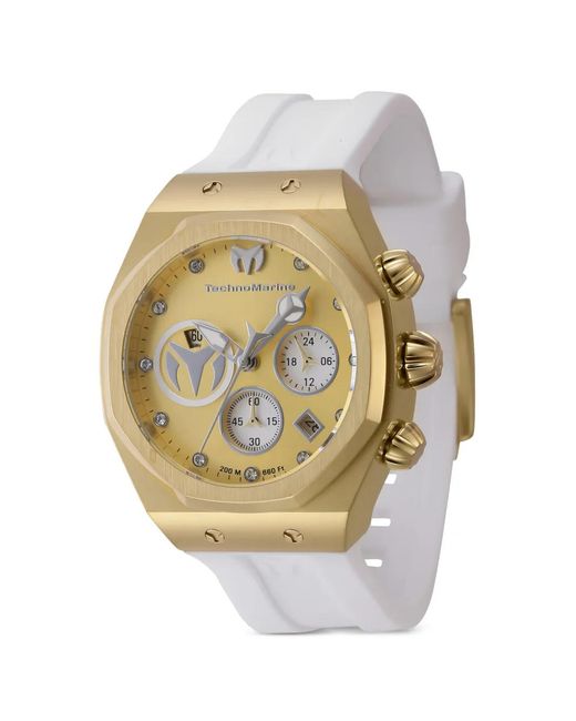 TechnoMarine White Sun Reef 40Mm Watch
