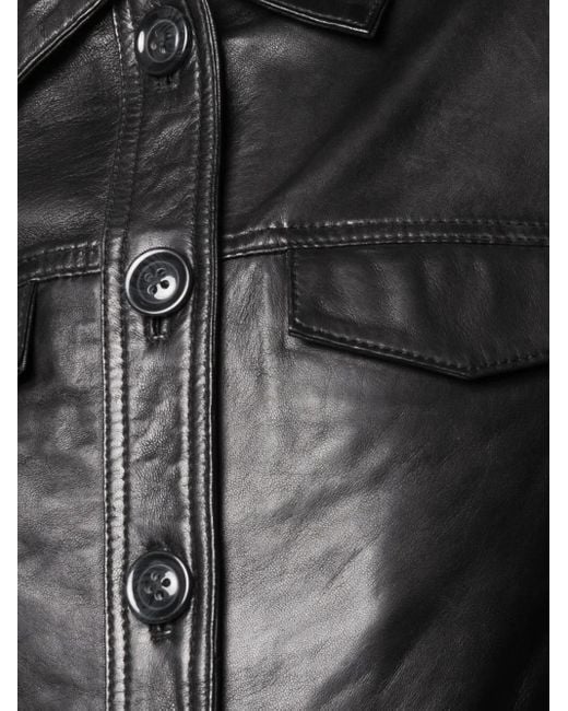 Zadig & Voltaire Black Button-Front Jacket