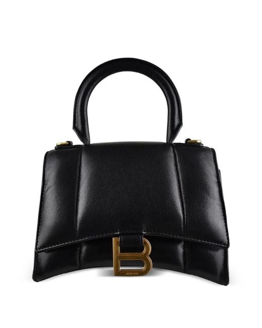 Balenciaga Black Quilted Hourglass Bag