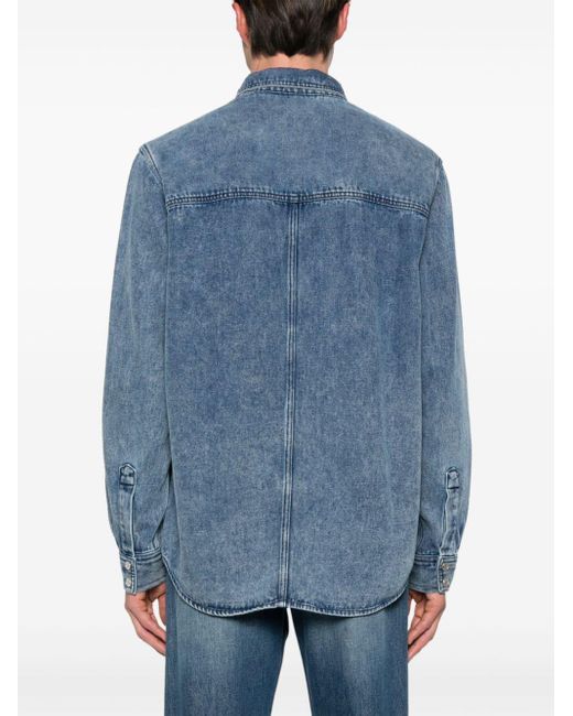 Chemise Tailly en jean Isabel Marant pour homme en coloris Blue