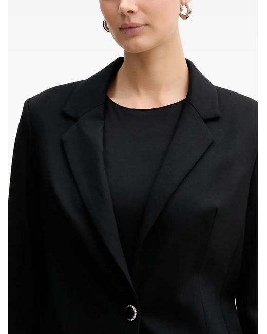 Guess Black Pocket Button Blazer