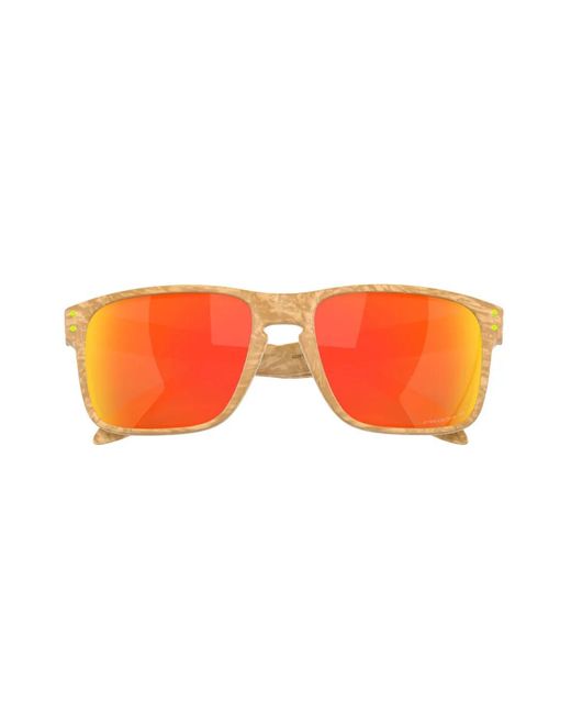 Oakley Orange Hoolbrook Coalesce Square-Frame Sunglasses for men