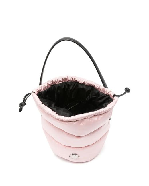 Borsa A Secchiello Caradoc Imbottita di Moncler in Pink