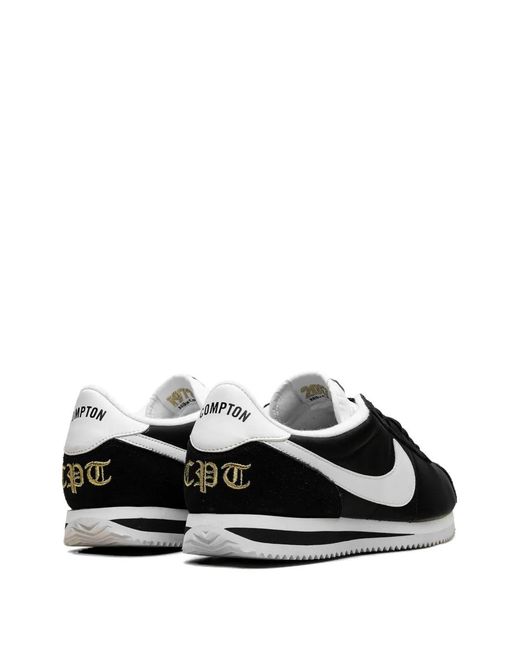 Nike Black Cortez Basic Sneakers for men