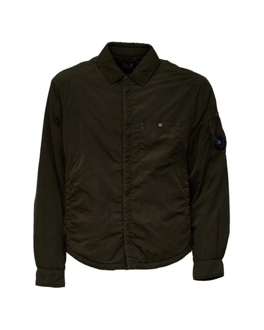 C P Company Black Chrome-R Padded Jacket for men
