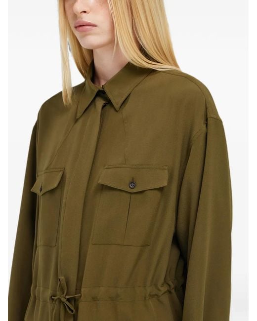 Ferragamo Green Safari Over Shirt