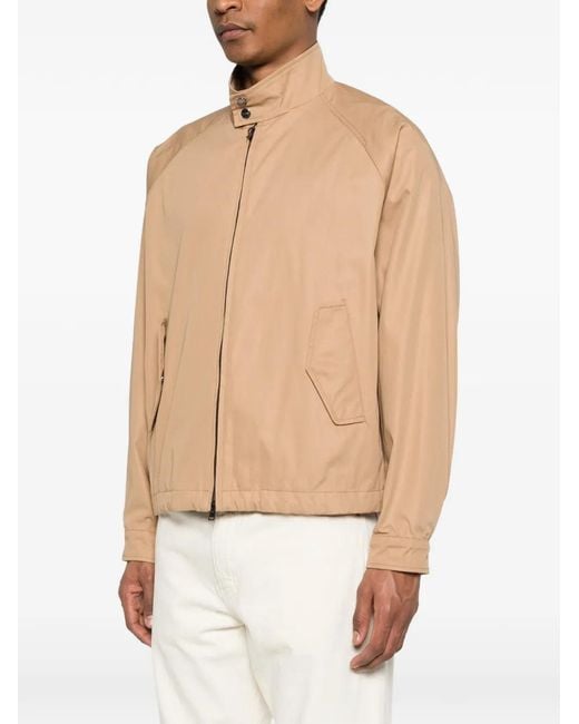 Herno Natural Zip-Up Flap-Pocket Jacket for men