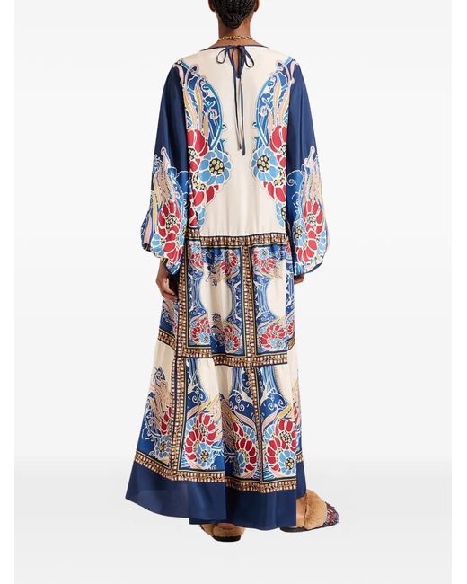 LaDoubleJ Blue Vesta Maxi Dress