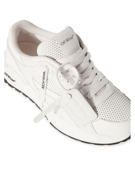 Off-White c/o Virgil Abloh Kick Off Low-top Sneakers in het White voor heren