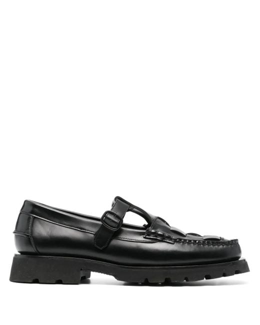 Hereu Soller Loafer Mit Webmuster in Black für Herren