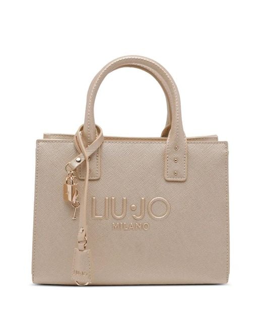 Liu Jo Natural Small Handbag With Charm