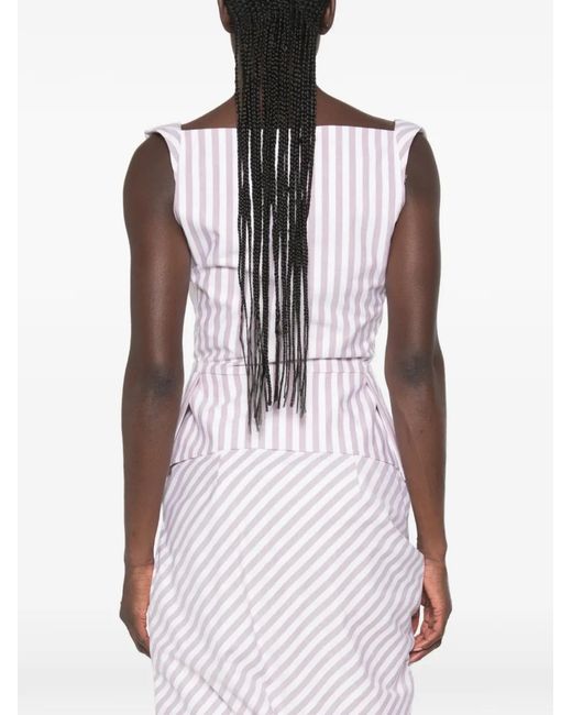 Vivienne Westwood White Monday Waistcoat
