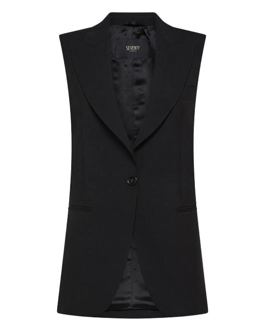 Chaqueta con botones Seventy de color Black