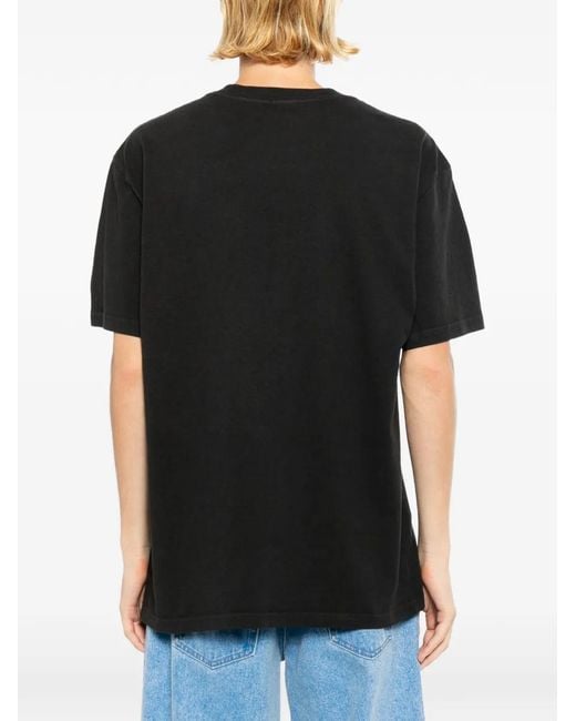 Melt Black T-Shirt À Col Rond for men