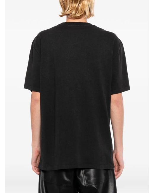 Melt Black Tiger-Printed T-Shirt for men