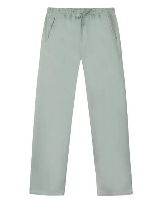 Maison Labiche Blue Drawstring Trousers for men