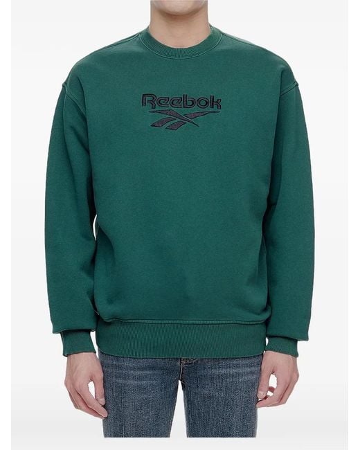Reebok Green Cl Premium Vector Sweatshirt for men