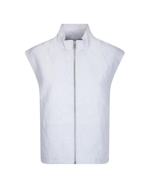 Samsøe & Samsøe Blue Sakaila Zip Vest