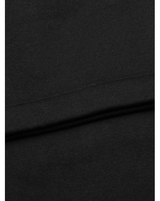 Jil Sander Black Cotton T-Shirt for men