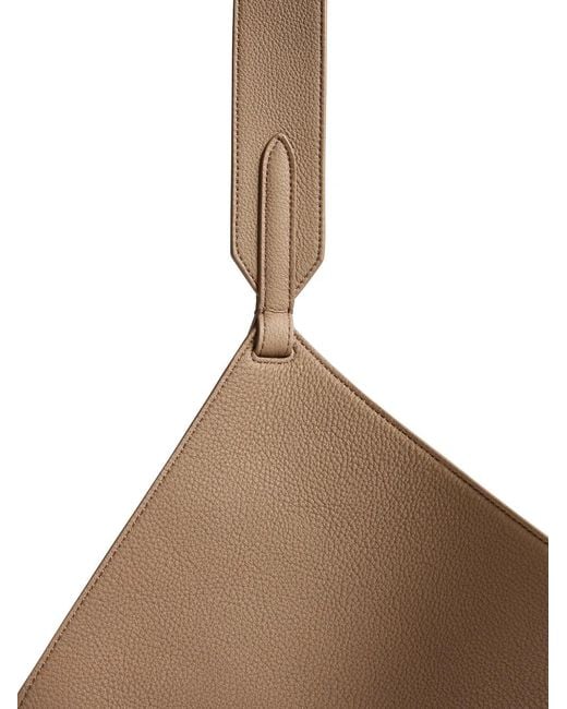 Khaite Brown Small Lotus Tote