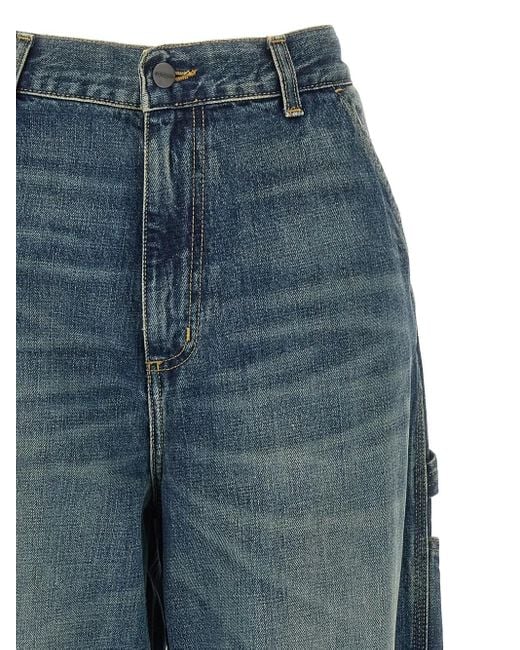 Carhartt Blue 'Brandon Single Knee' Jeans
